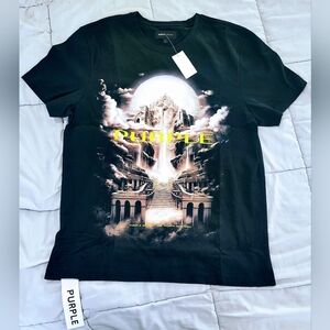 Purple Brand Graphic T Shirt Size Large BNWT Men's